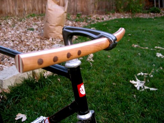 Wooden handlebars